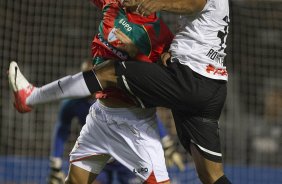 Durante a partida entre Corinthians x Portuguesa, realizada esta noite no estdio do Pacaembu, jogo vlido pela11 rodada do Campeonato Brasileiro de 2012