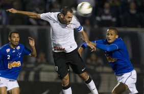 Durante a partida entre Corinthians x Cruzeiro, realizada esta noite no estádio do Pacaembu, jogo válido pela 12ª rodada do Campeonato Brasileiro de 2012