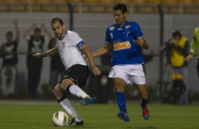 Durante a partida entre Corinthians x Cruzeiro, realizada esta noite no estádio do Pacaembu, jogo válido pela 12ª rodada do Campeonato Brasileiro de 2012
