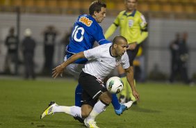 Durante a partida entre Corinthians x Cruzeiro, realizada esta noite no estádio do Pacaembu, jogo válido pela 12ª rodada do Campeonato Brasileiro de 2012