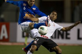 Durante a partida entre Corinthians x Cruzeiro, realizada esta noite no estádio do Pacaembu, jogo válido pela 12ª rodada do Campeonato Brasileiro de 2012
