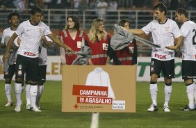 Durante a partida entre Corinthians x Cruzeiro, realizada esta noite no estádio do Pacaembu, jogo válido pela 12ª rodada do Campeonato Brasileiro de 2012