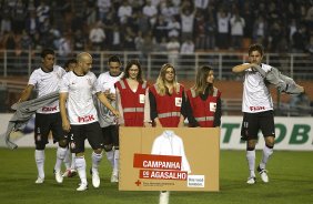Durante a partida entre Corinthians x Cruzeiro, realizada esta noite no estádio do Pacaembu, jogo válido pela 12ª rodada do Campeonato Brasileiro de 2012