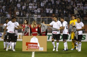 Durante a partida entre Corinthians x Cruzeiro, realizada esta noite no estádio do Pacaembu, jogo válido pela 12ª rodada do Campeonato Brasileiro de 2012
