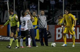 Durante a partida entre Corinthians x Cruzeiro, realizada esta noite no estádio do Pacaembu, jogo válido pela 12ª rodada do Campeonato Brasileiro de 2012