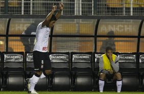 Durante a partida entre Corinthians x Cruzeiro, realizada esta noite no estádio do Pacaembu, jogo válido pela 12ª rodada do Campeonato Brasileiro de 2012