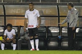 Durante a partida entre Corinthians x Cruzeiro, realizada esta noite no estádio do Pacaembu, jogo válido pela 12ª rodada do Campeonato Brasileiro de 2012