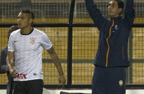 Durante a partida entre Corinthians x Cruzeiro, realizada esta noite no estádio do Pacaembu, jogo válido pela 12ª rodada do Campeonato Brasileiro de 2012
