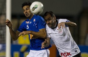Durante a partida entre Corinthians x Cruzeiro, realizada esta noite no estádio do Pacaembu, jogo válido pela 12ª rodada do Campeonato Brasileiro de 2012