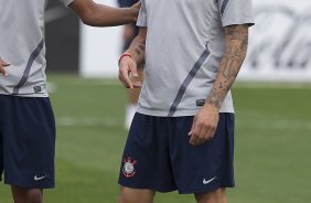 Durante o treino realizado esta tarde no CT Joaquim Grava, localizado no Parque Ecolgico do Tiete. O prximo jogo da equipe ser domingo, 29/07, contra o Bahia/BA, no Pituacu, vlido pela 13 rodada do Campeonato Brasileiro de 2012