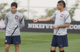 Durante o treino realizado esta tarde no CT Joaquim Grava, localizado no Parque Ecolgico do Tiete. O prximo jogo da equipe ser domingo, 29/07, contra o Bahia/BA, no Pituacu, vlido pela 13 rodada do Campeonato Brasileiro de 2012
