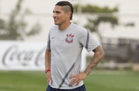 Durante o treino realizado esta tarde no CT Joaquim Grava, localizado no Parque Ecolgico do Tiete. O prximo jogo da equipe ser domingo, 29/07, contra o Bahia/BA, no Pituacu, vlido pela 13 rodada do Campeonato Brasileiro de 2012