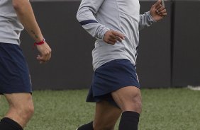 Durante o treino realizado esta tarde no CT Joaquim Grava, localizado no Parque Ecolgico do Tiete. O prximo jogo da equipe ser domingo, 29/07, contra o Bahia/BA, no Pituacu, vlido pela 13 rodada do Campeonato Brasileiro de 2012