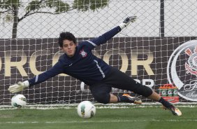 Durante o treino realizado esta tarde no CT Joaquim Grava, localizado no Parque Ecolgico do Tiete. O prximo jogo da equipe ser domingo, 29/07, contra o Bahia/BA, no Pituacu, vlido pela 13 rodada do Campeonato Brasileiro de 2012