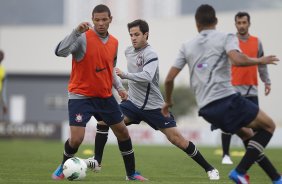 Durante o treino realizado esta tarde no CT Joaquim Grava, localizado no Parque Ecolgico do Tiete. O prximo jogo da equipe ser domingo, 29/07, contra o Bahia/BA, no Pituacu, vlido pela 13 rodada do Campeonato Brasileiro de 2012