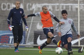 Durante o treino realizado esta tarde no CT Joaquim Grava, localizado no Parque Ecolgico do Tiete. O prximo jogo da equipe ser domingo, 29/07, contra o Bahia/BA, no Pituacu, vlido pela 13 rodada do Campeonato Brasileiro de 2012