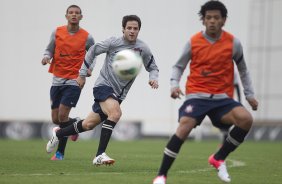 Durante o treino realizado esta tarde no CT Joaquim Grava, localizado no Parque Ecolgico do Tiete. O prximo jogo da equipe ser domingo, 29/07, contra o Bahia/BA, no Pituacu, vlido pela 13 rodada do Campeonato Brasileiro de 2012