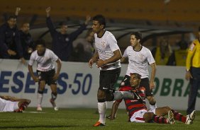 Durante a partida entre Corinthians x Atltico-GO, realizada esta noite no estdio do Pacaembu, jogo vlido pela 15 rodada do Campeonato Brasileiro de 2012