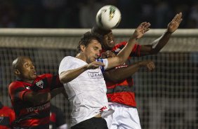 Durante a partida entre Corinthians x Atltico-GO, realizada esta noite no estdio do Pacaembu, jogo vlido pela 15 rodada do Campeonato Brasileiro de 2012
