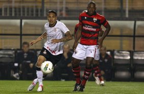 Durante a partida entre Corinthians x Atltico-GO, realizada esta noite no estdio do Pacaembu, jogo vlido pela 15 rodada do Campeonato Brasileiro de 2012