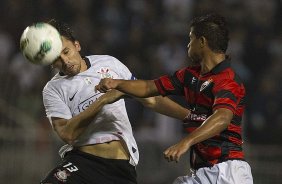 Durante a partida entre Corinthians x Atltico-GO, realizada esta noite no estdio do Pacaembu, jogo vlido pela 15 rodada do Campeonato Brasileiro de 2012