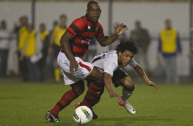 Durante a partida entre Corinthians x Atltico-GO, realizada esta noite no estdio do Pacaembu, jogo vlido pela 15 rodada do Campeonato Brasileiro de 2012