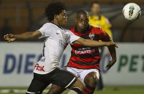 Durante a partida entre Corinthians x Atltico-GO, realizada esta noite no estdio do Pacaembu, jogo vlido pela 15 rodada do Campeonato Brasileiro de 2012