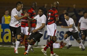 Durante a partida entre Corinthians x Atltico-GO, realizada esta noite no estdio do Pacaembu, jogo vlido pela 15 rodada do Campeonato Brasileiro de 2012