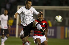 Durante a partida entre Corinthians x Atltico-GO, realizada esta noite no estdio do Pacaembu, jogo vlido pela 15 rodada do Campeonato Brasileiro de 2012