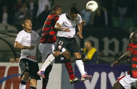 Durante a partida entre Corinthians x Atltico-GO, realizada esta noite no estdio do Pacaembu, jogo vlido pela 15 rodada do Campeonato Brasileiro de 2012