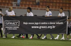 Durante a partida entre Corinthians x Atltico-GO, realizada esta noite no estdio do Pacaembu, jogo vlido pela 15 rodada do Campeonato Brasileiro de 2012