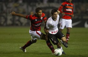 Durante a partida entre Corinthians x Atltico-GO, realizada esta noite no estdio do Pacaembu, jogo vlido pela 15 rodada do Campeonato Brasileiro de 2012