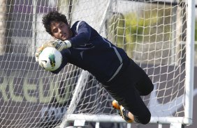 Durante o treino realizado esta tarde no CT Joaquim Grava, localizado no Parque Ecolgico do Tiete. O prximo jogo da equipe ser domingo, 12/08, contra o Coritiba, no estdio Couto Pereira, vlido pela 16 rodada do Campeonato Brasileiro de 2012