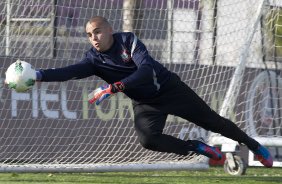 Durante o treino realizado esta tarde no CT Joaquim Grava, localizado no Parque Ecolgico do Tiete. O prximo jogo da equipe ser domingo, 12/08, contra o Coritiba, no estdio Couto Pereira, vlido pela 16 rodada do Campeonato Brasileiro de 2012