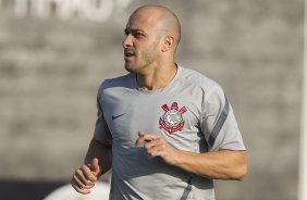 Durante o treino realizado esta tarde no CT Joaquim Grava, localizado no Parque Ecolgico do Tiete. O prximo jogo da equipe ser domingo, 12/08, contra o Coritiba, no estdio Couto Pereira, vlido pela 16 rodada do Campeonato Brasileiro de 2012