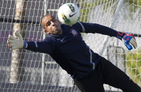 Durante o treino realizado esta tarde no CT Joaquim Grava, localizado no Parque Ecolgico do Tiete. O prximo jogo da equipe ser domingo, 12/08, contra o Coritiba, no estdio Couto Pereira, vlido pela 16 rodada do Campeonato Brasileiro de 2012