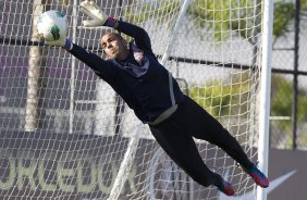 Durante o treino realizado esta tarde no CT Joaquim Grava, localizado no Parque Ecolgico do Tiete. O prximo jogo da equipe ser domingo, 12/08, contra o Coritiba, no estdio Couto Pereira, vlido pela 16 rodada do Campeonato Brasileiro de 2012