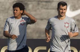 Durante o treino realizado esta tarde no CT Joaquim Grava, localizado no Parque Ecolgico do Tiete. O prximo jogo da equipe ser domingo, 12/08, contra o Coritiba, no estdio Couto Pereira, vlido pela 16 rodada do Campeonato Brasileiro de 2012