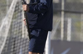 Durante o treino realizado esta tarde no CT Joaquim Grava, localizado no Parque Ecolgico do Tiete. O prximo jogo da equipe ser domingo, 12/08, contra o Coritiba, no estdio Couto Pereira, vlido pela 16 rodada do Campeonato Brasileiro de 2012