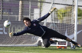 Durante o treino realizado esta tarde no CT Joaquim Grava, localizado no Parque Ecolgico do Tiete. O prximo jogo da equipe ser domingo, 12/08, contra o Coritiba, no estdio Couto Pereira, vlido pela 16 rodada do Campeonato Brasileiro de 2012