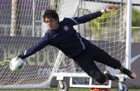 Durante o treino realizado esta tarde no CT Joaquim Grava, localizado no Parque Ecolgico do Tiete. O prximo jogo da equipe ser domingo, 12/08, contra o Coritiba, no estdio Couto Pereira, vlido pela 16 rodada do Campeonato Brasileiro de 2012