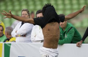 Durante a partida entre Coritiba x Corinthians, realizada esta tarde no estdio Couto Pereira, jogo vlido pela 16 rodada do Campeonato Brasileiro de 2012