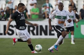 Durante a partida entre Coritiba x Corinthians, realizada esta tarde no estdio Couto Pereira, jogo vlido pela 16 rodada do Campeonato Brasileiro de 2012