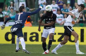 Durante a partida entre Coritiba x Corinthians, realizada esta tarde no estdio Couto Pereira, jogo vlido pela 16 rodada do Campeonato Brasileiro de 2012