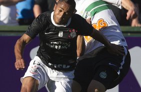 Durante a partida entre Coritiba x Corinthians, realizada esta tarde no estdio Couto Pereira, jogo vlido pela 16 rodada do Campeonato Brasileiro de 2012