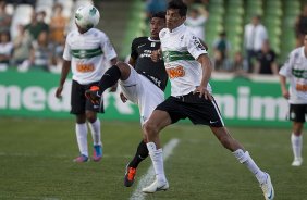 Durante a partida entre Coritiba x Corinthians, realizada esta tarde no estdio Couto Pereira, jogo vlido pela 16 rodada do Campeonato Brasileiro de 2012