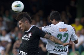 Durante a partida entre Coritiba x Corinthians, realizada esta tarde no estdio Couto Pereira, jogo vlido pela 16 rodada do Campeonato Brasileiro de 2012