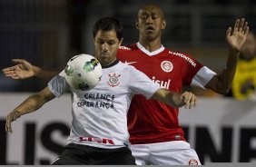 Durante a partida entre Corinthians x Internacional/RS, realizada esta noite no estdio do Pacaembu, jogo vlido pela 17 rodada do Campeonato Brasileiro de 2012