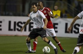 Durante a partida entre Corinthians x Internacional/RS, realizada esta noite no estdio do Pacaembu, jogo vlido pela 17 rodada do Campeonato Brasileiro de 2012