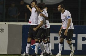 Durante a partida entre Corinthians x Internacional/RS, realizada esta noite no estdio do Pacaembu, jogo vlido pela 17 rodada do Campeonato Brasileiro de 2012